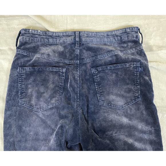Anthropologie Pilcro 29 Corduroy Blue Jeans Straight Super Soft Modal 31” Waist - Picture 5 of 16